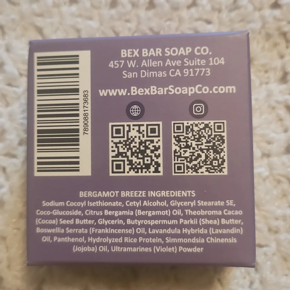 BEX BAR...Bergamot Breeze Shampoo Bar For Dogs